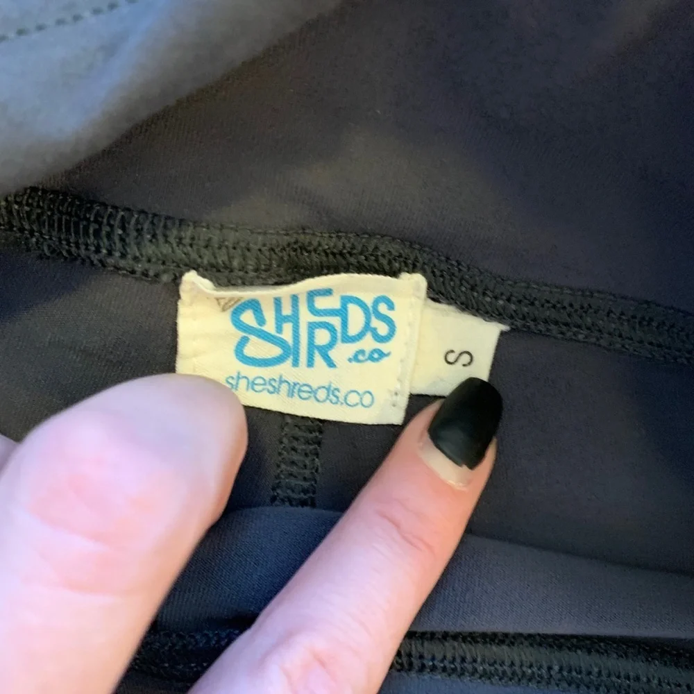SheShreds.Co Gray Athletic Shorts
